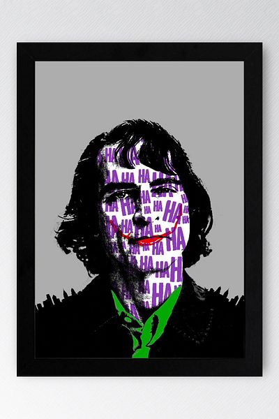 Saturn Pictură înrămată Joker - Pictură poster de film