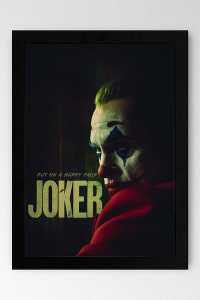 Saturn Pictură înrămată Joker - Pictură poster de film