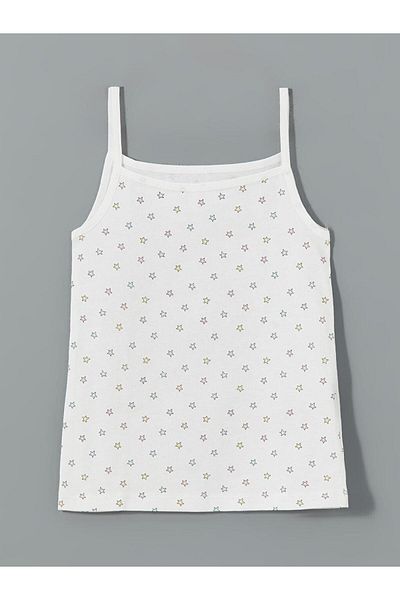 LC Waikiki Lcw Kids Square Collar Girls' Undershirt