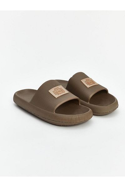 LC Waikiki شبشب رجالي مطبوع بشريط واحد من LCW STEPS