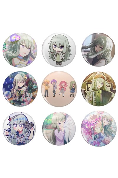 Major Selection 9 Adet Anime Nene Kusanagi Rozeti 44 mm