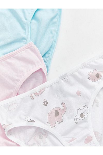 LC Waikiki Chiloți pentru fete Lcw Kids cu talie elastică, pachet de 3