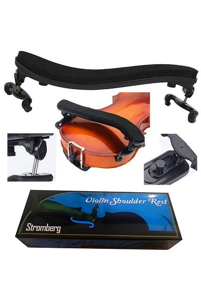 Stromberg Compatible with Violin Pillow 4/4 - 3/4 + Resin + Silencer Violin
