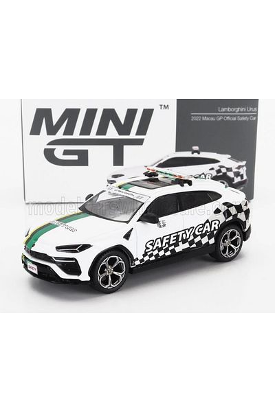 mini gt 1:64 سيارة السلامة الرسمية لامبورغيني أوروس 2022 ماكاو جي بي