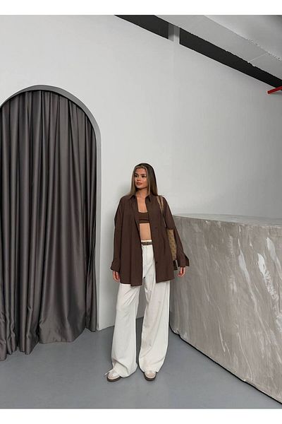 Bak'ap Μακρυμάνικο πουκάμισο Modal Oversize