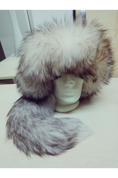 hoaryage Börk Heart Hat with Wolf Snap and Tail