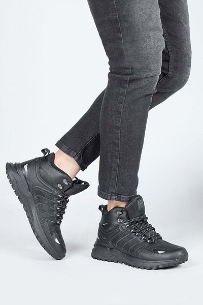 Jump 28680 Μαύρες Ορθοπεδικές Unisex Μπότες Αντιολισθητικής Σόλας