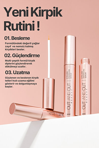 Out and Out Beauty Kirpik Güçlendirici Serum Çoklu-Peptit