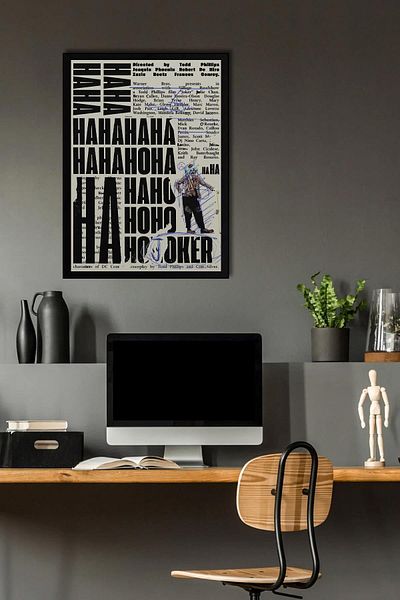 Saturn Pictură înrămată Joker - Pictură poster de film