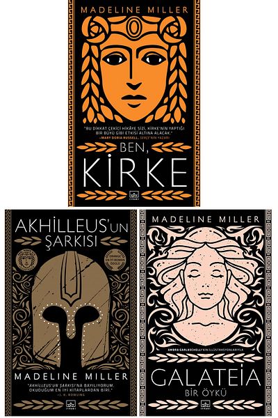 Penguin Books Madeline Miller Song by Me, Kirke and Galateia: Set of 3 Books