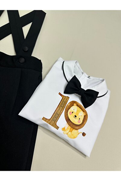 annerüyası 1 Lion Concept Black and White Slopettakım