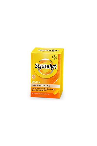Supradyn All Day Coenzyme Q10 (Daily) 30 Film Covered Tablets
