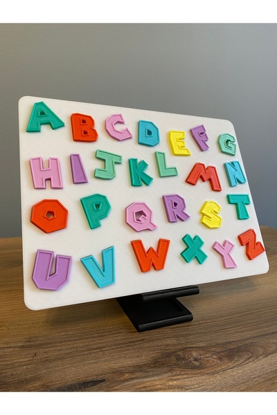 3DBU Rainbow Alphabet Puzzle - English