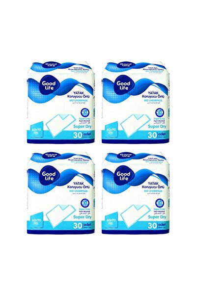 GoodLife Good Life Yatak Koruyucu 60x90 4 Paket 120 Adet