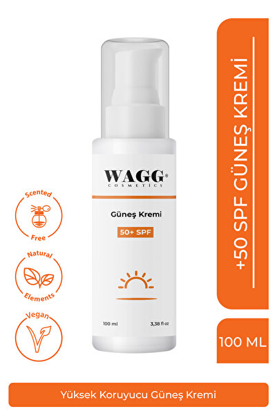 WAGG Cosmetics Leke Karşıtı Tüm Ciltler Için Yüksek Korumalı 50 Spf Güneş Kre...