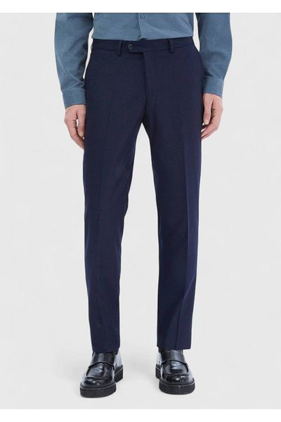 Ramsey Modern Fit-Hose aus klassischer Wollmischung