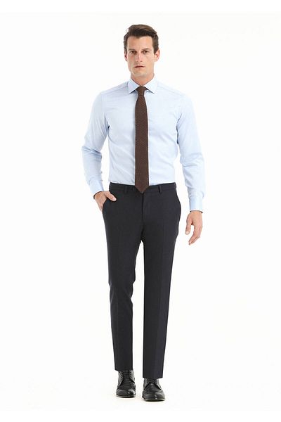 Ramsey Regular Fit Non-iron Woven Classic 100% Cotton Shirt