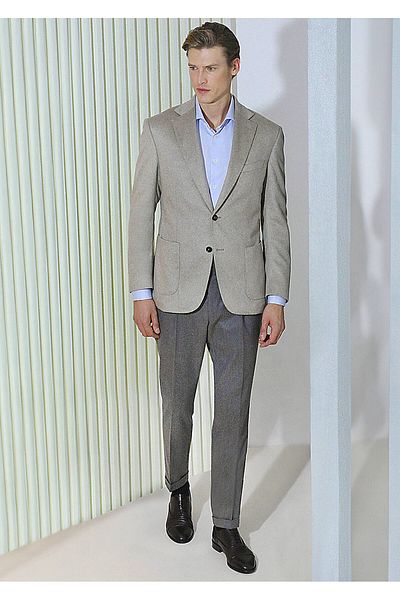 Ramsey Modern Fit-Hose aus klassischer Wollmischung