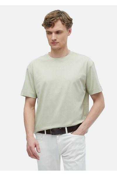 Ramsey Plain Crew Neck 100% Cotton T-shirt