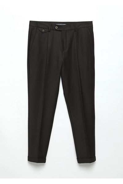 Ramsey Lässige, gewebte Hose aus Wollmischung im Regular Fit