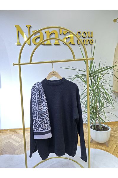 NANTİREA Soft Wool Knitwear Sweater Tunic