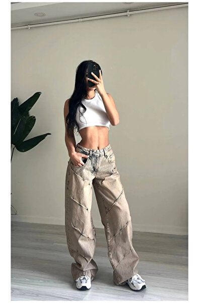 eyonnwear Trend New Model Palazzo Model Baggy Pantolon