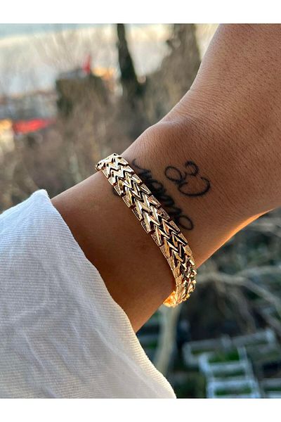 Modadiro Xp Deep Gold Steel Bracelet