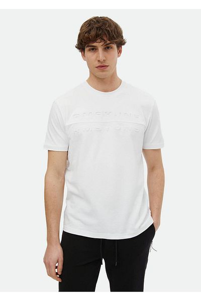 Ramsey Printed Crew Neck 100% Cotton T-shirt