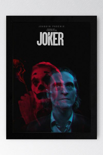 Saturn Pictură înrămată Joker - Pictură poster de film