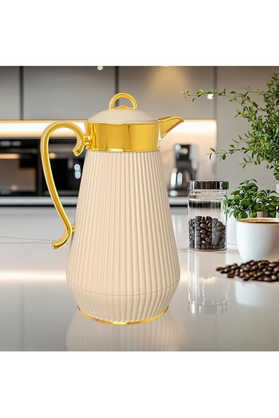 mastergold 1 Liter Coffee Tea Vacuum Flask Ideal for Hospitality Use Thermos for Hot and Cold Drinks