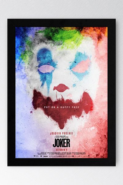 Saturn Pictură înrămată Joker - Pictură poster de film