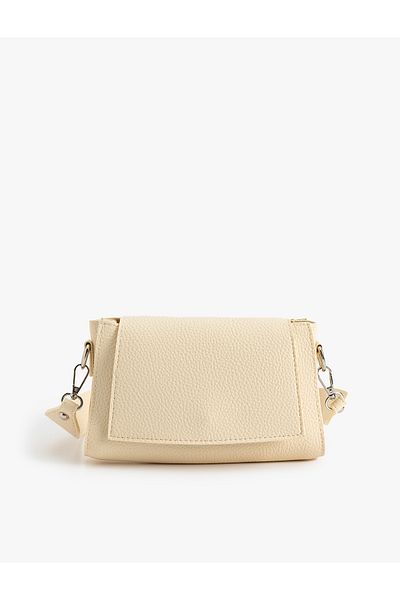 Koton Faux Leather Shoulder Bag - with Strap and Cover