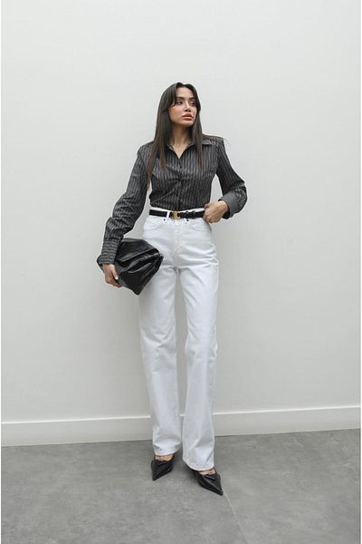 Havoş Λευκό Kuzmina Straight Jean