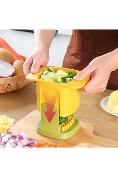 Store Push Multifunctional Cube Design Practical Vegetable Chopper |   Vegetable Slicer