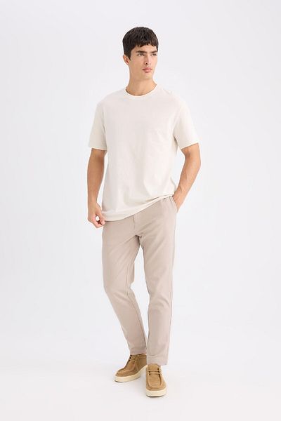DeFacto Maßgeschneiderte Hose mit geradem Bein und Allround-Stretch C7508AX25SP