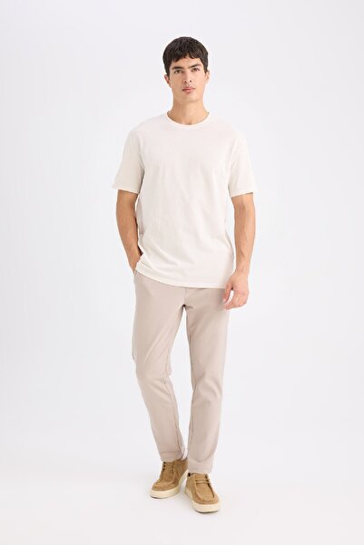 DeFacto Tailored Fit Straight Leg All Direction Stretching Pants C7508Ax25Sp