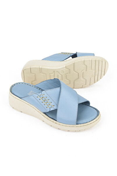 Ziya Papuci de damă din denim din piele naturală - 1511048 Z15