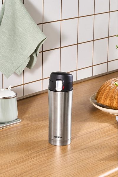 Karaca Pluton Steel Leakproof Thermos 350 ml Inox