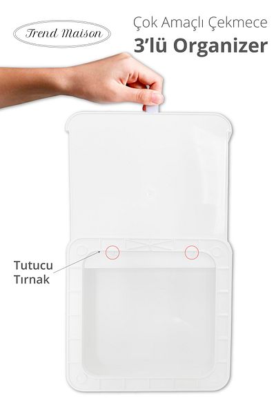 Trend Maison Multi-Purpose Drawers Table Top Organizer Organizer