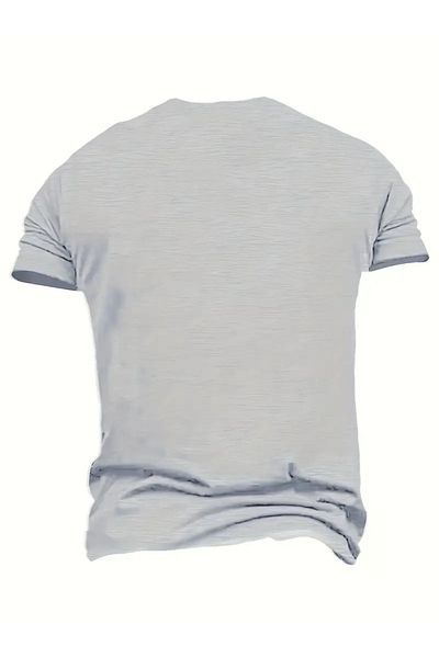 DAXİS Sportwear Company ΑΝΔΡΙΚΟ μπλουζάκι με στάμπα με λαιμόκοψη