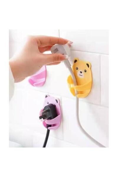 NewNeed حامل قابس لطيف بنمط تيدي بير