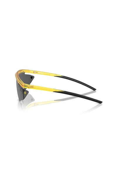Scuderia Ferrari Ferrari Scuderia Unisex Irregular Sunglasses- Fr 6001 - Lense Size:40mm - Opal Matte Yellow
