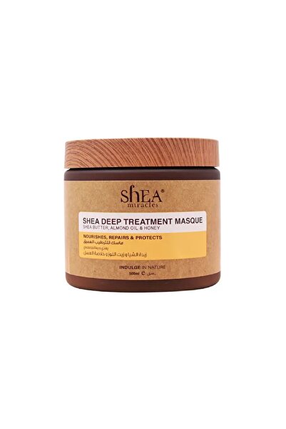 Shea Miracles Shea Deep Treatment Hair Masque With Almond Oil&Honey,For Damag...