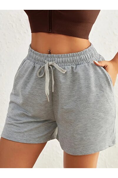 DAXİS Sportwear Company KADIN ŞORT Cepli Penye Şort