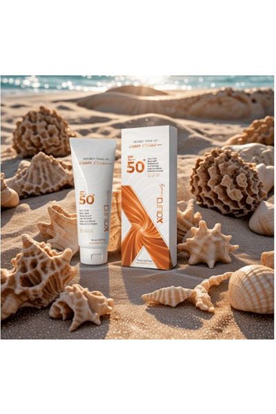 xaura 12 Hour Sunscreen Spf 50 with Botox Effect, Anti-Wrinkle Makeup Base Uva/Uvb and Blue Light