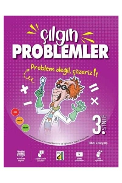 Damla Yayınevi DAMLA YAYINLARI ÇILGIN PROBLEMLER 3.SINIF