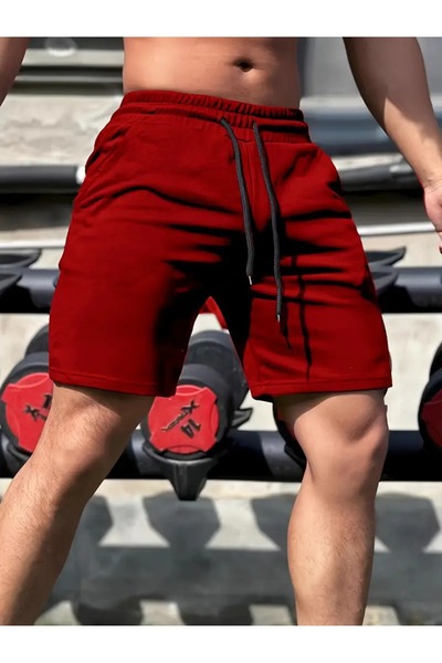 DAXİS Sportwear Company PANTALONI SCURT BĂRBAȚI Pantaloni scurți din bumbac pieptănat cu buzunare