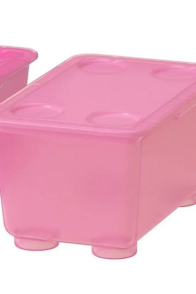Binbirreyon Storage Box Set with Lid Organizing Box Set of 3 17X10Cm Dd040