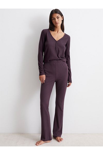 Marc O'Polo Pyjamahose Modern Move Schlaf-hose Pyjama Schlafmode