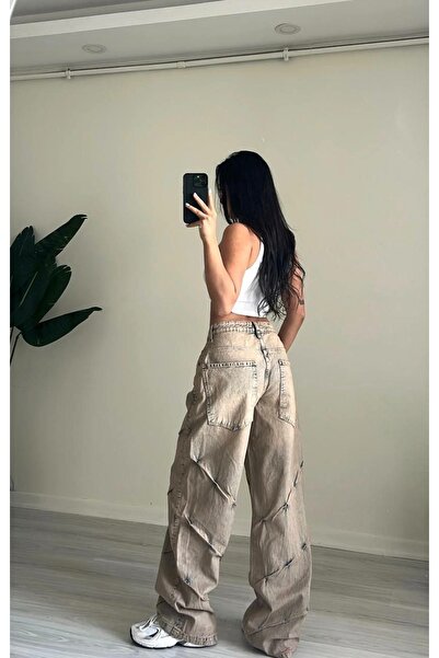 DEEFWEAR Washable Design Trend Baggy Jeans